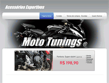 Tablet Screenshot of mototunings.com